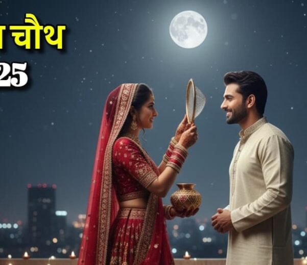 सुहागिन महिलाएं करवा चौथ पर पति की दीर्घायु के लिए व्रत रखती हुईं, आचार्य संजीव भारद्वाज द्वारा जानकारी साझा करते हुए।